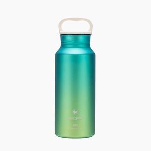 Snow Peak Recycled Titanium Aurora Bottle 600ml display New